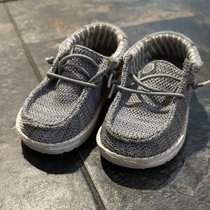 Hey Dude toddler shoes in Gray